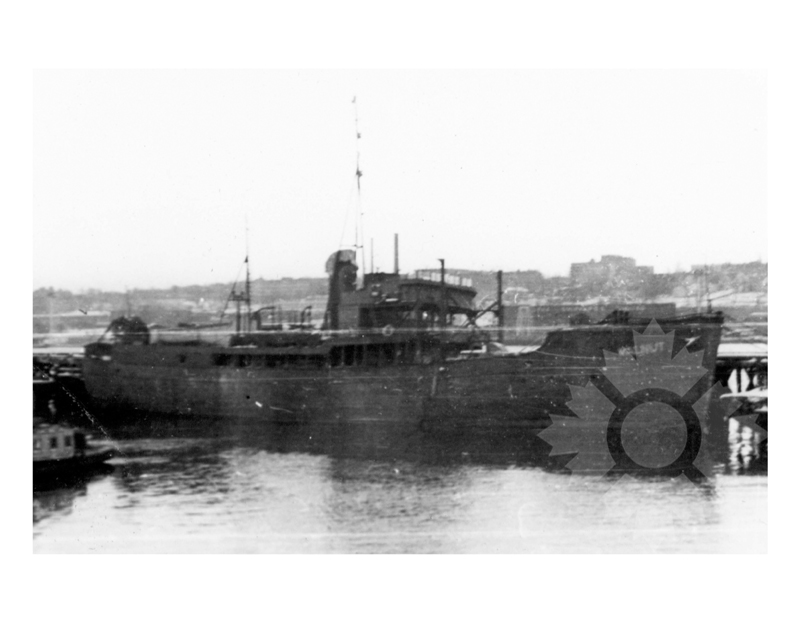 Black and white photo of the ship Walnut (SS) (1939-1949)