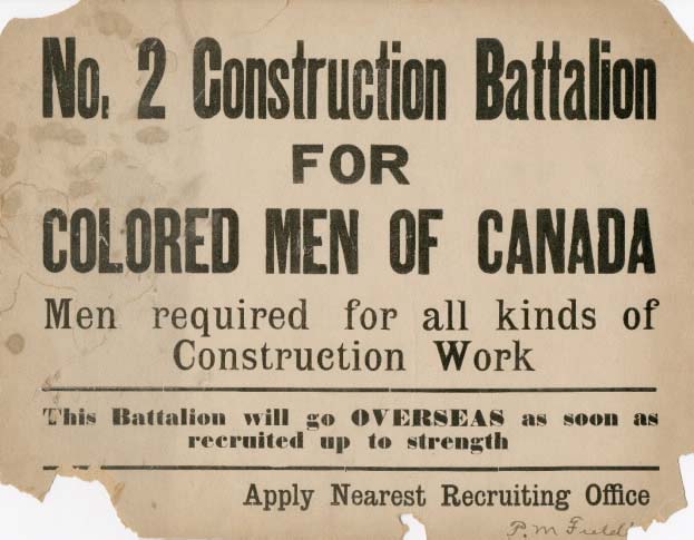 Torn and stained recruitment poster