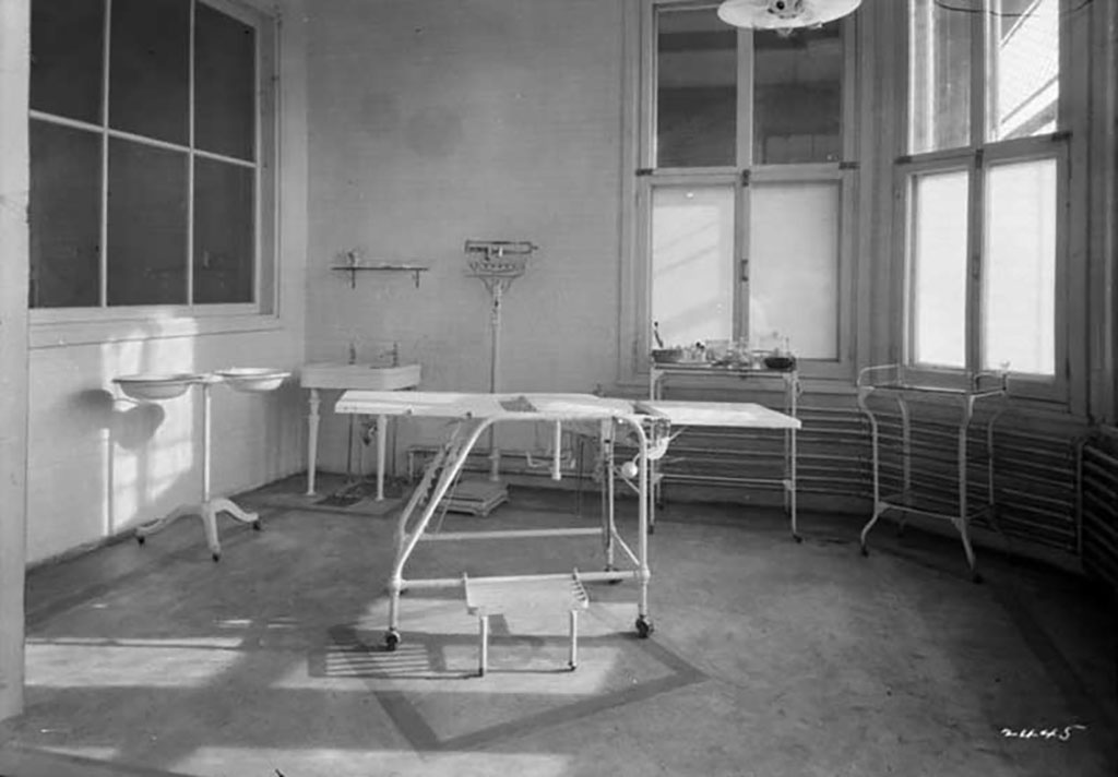 Operating Room in the Hospital at the Immigration Detention Centre.