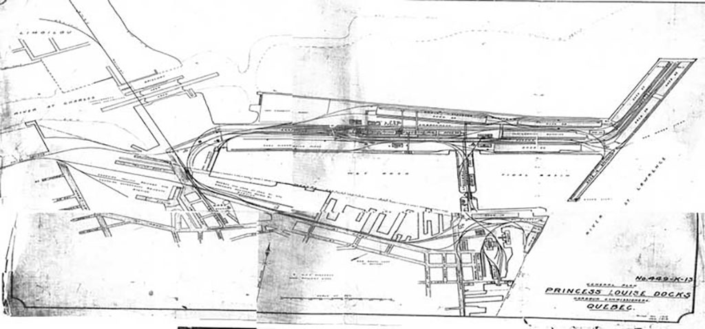 Archival blueprint.