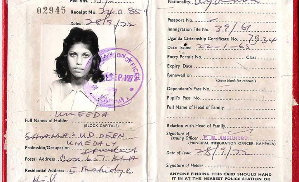 Identity Card showing photo and details about owner.