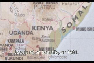 Map of East Africa.