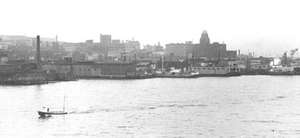 Port of Halifax, as seen from ship.