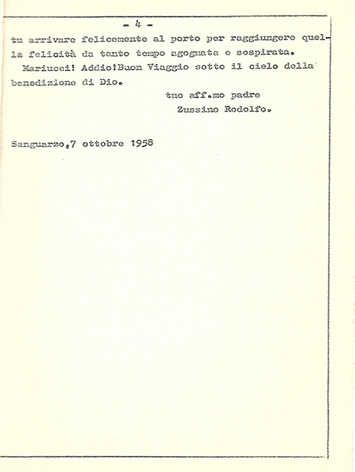 Page 4 of book with black border line and date end of content.