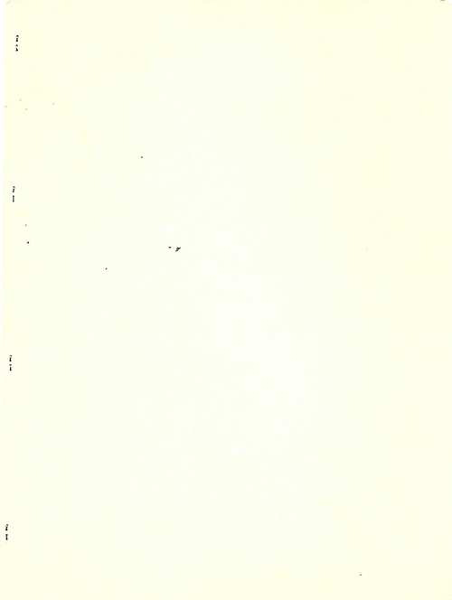 Blank page with stapler stamples.