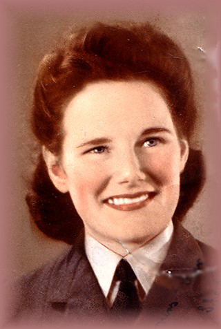 Head and shoulders portrait of young woman.