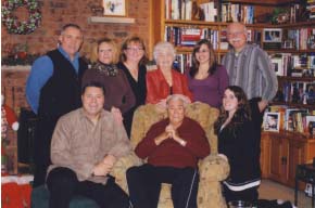 Recent coloured photo of several Kucha family members.